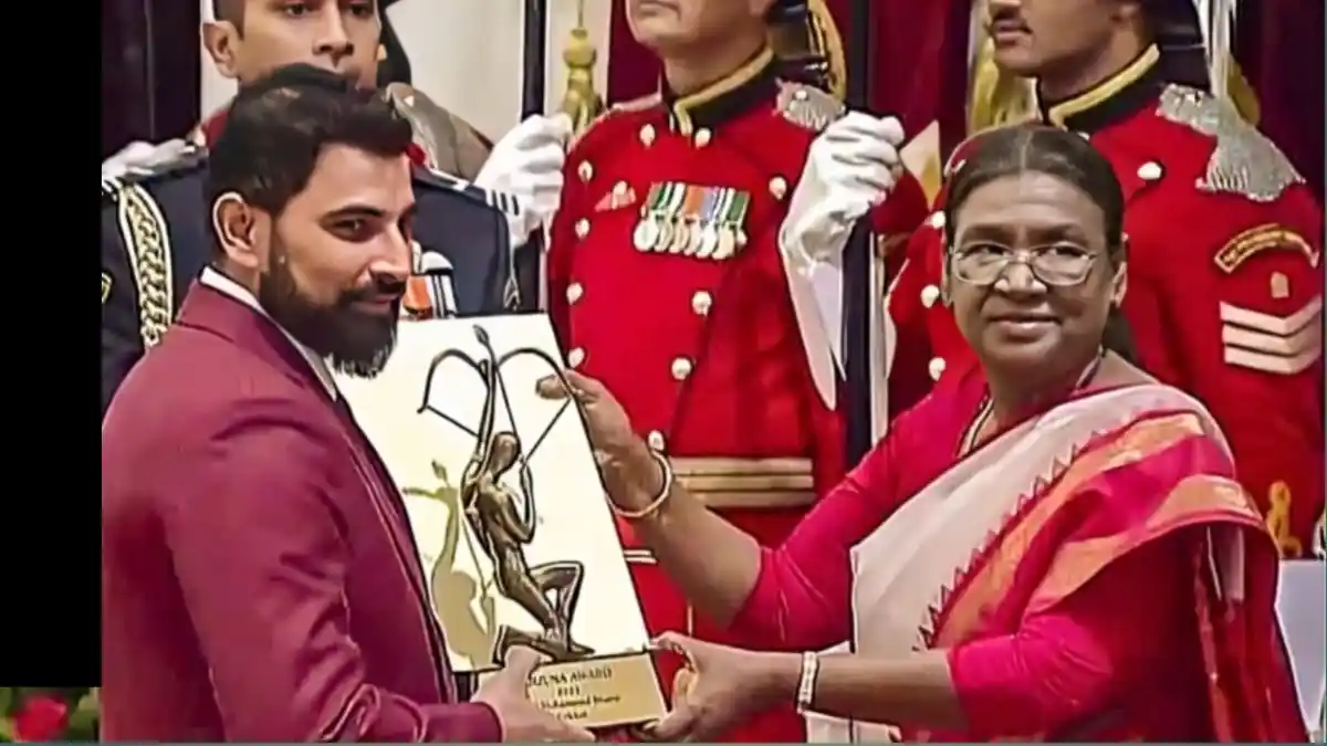 Mohammed Shami Arjun Award