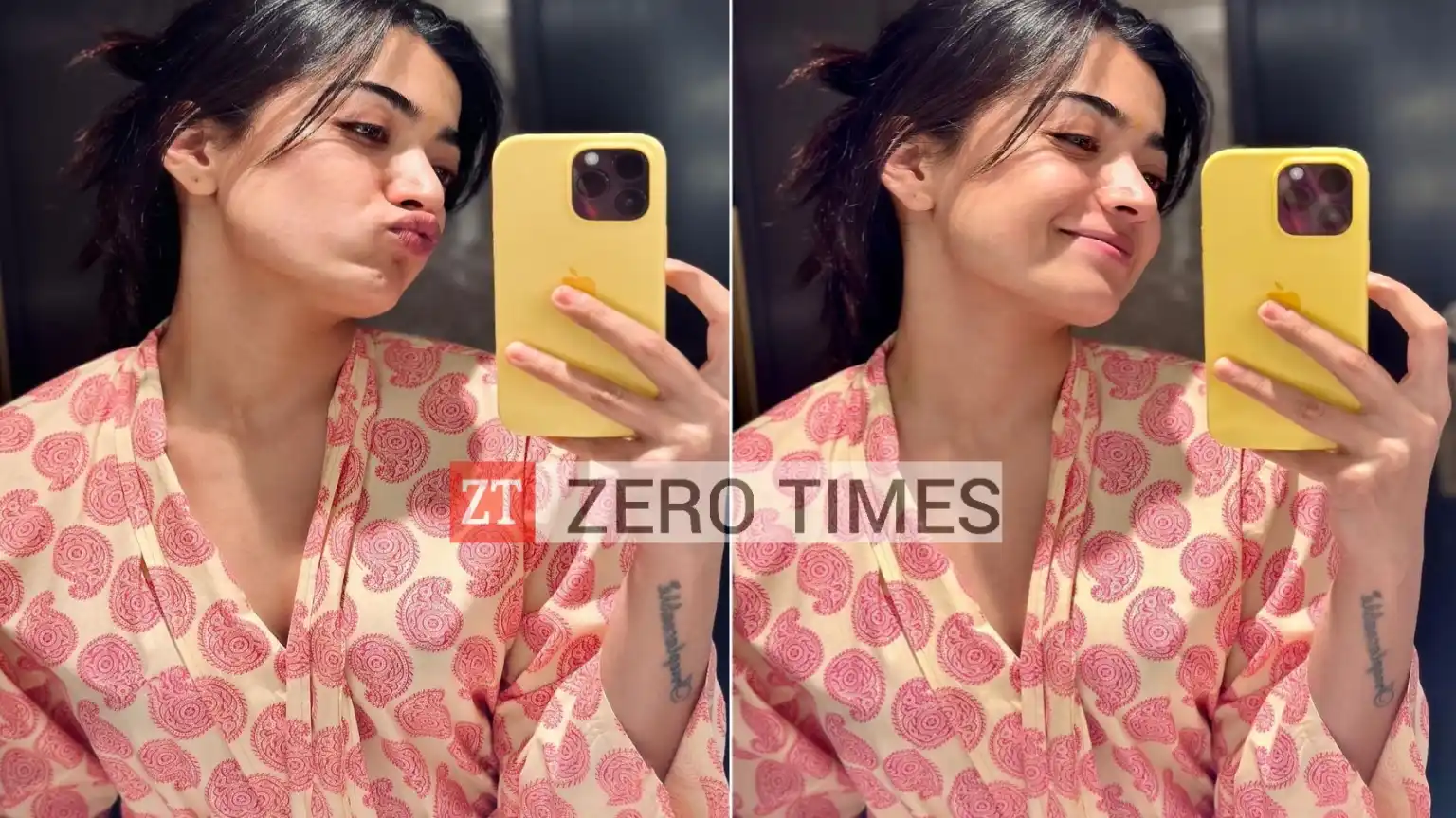 Actress Rashmika Mandanna escaped death during emergency landing